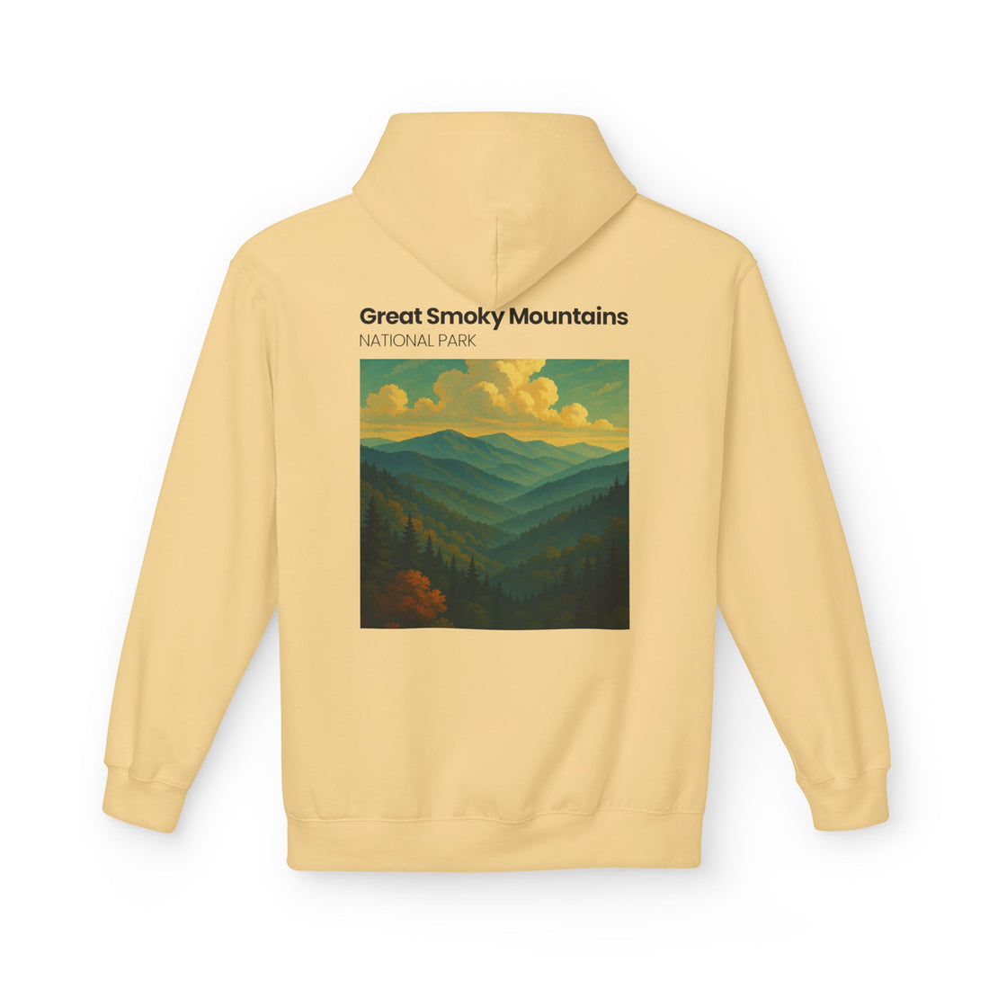 Great Smoky Mountains landscape hoodie | National Park pullover