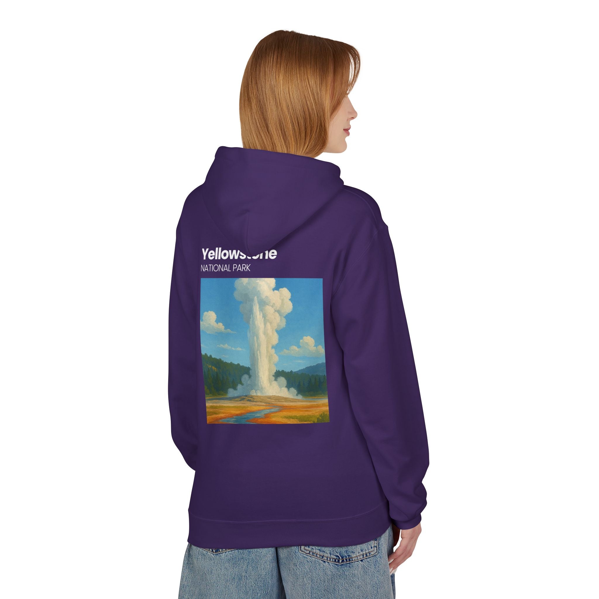 Yellowstone Geyser Hoodie | National Park Travel Pullover