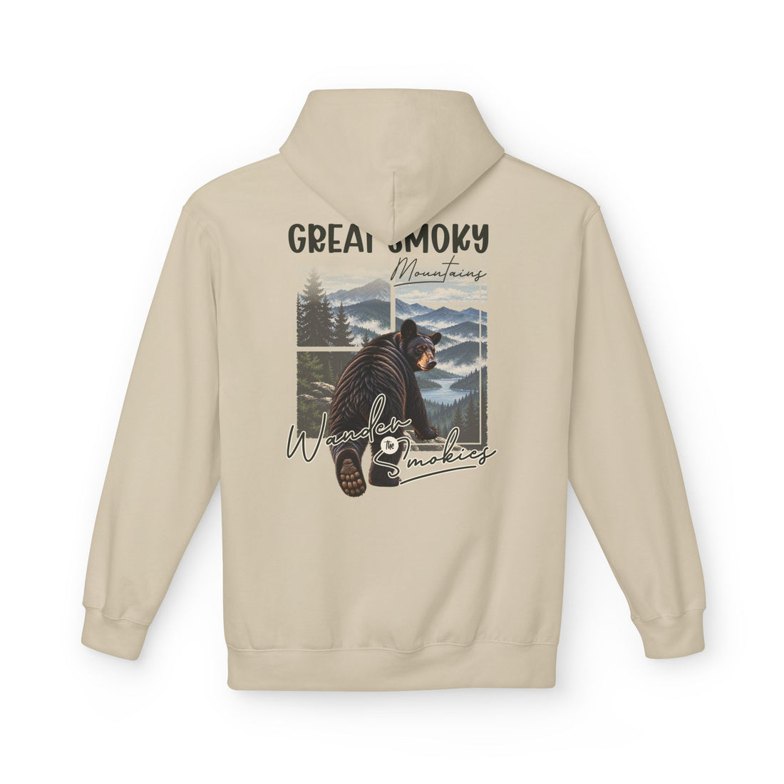 Great Smoky Mountains Black Bear Graphic  hoodie