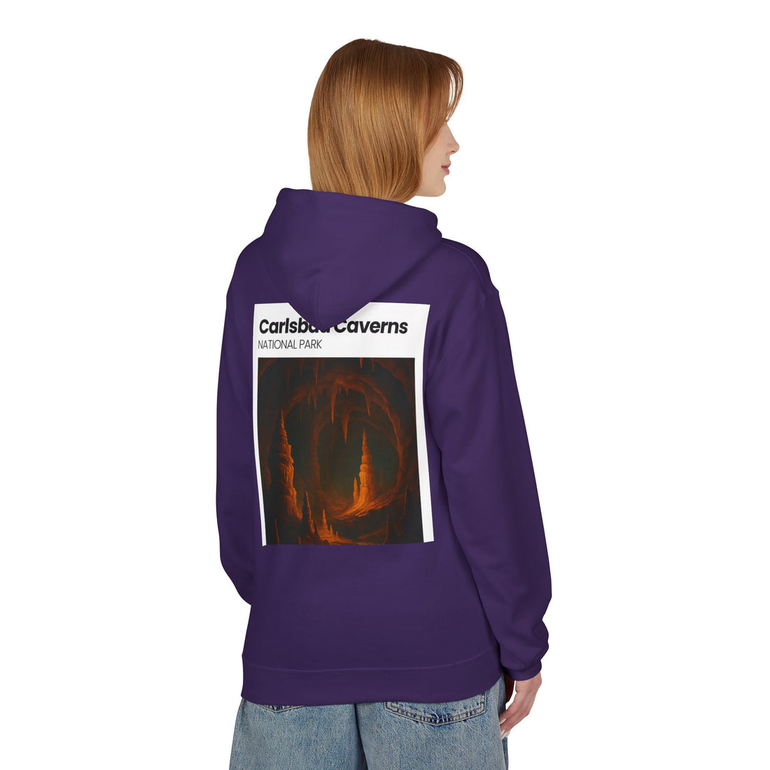 Carlsbad Caverns National Park Hoodie | Cave Stalactite Stalagmite Design
