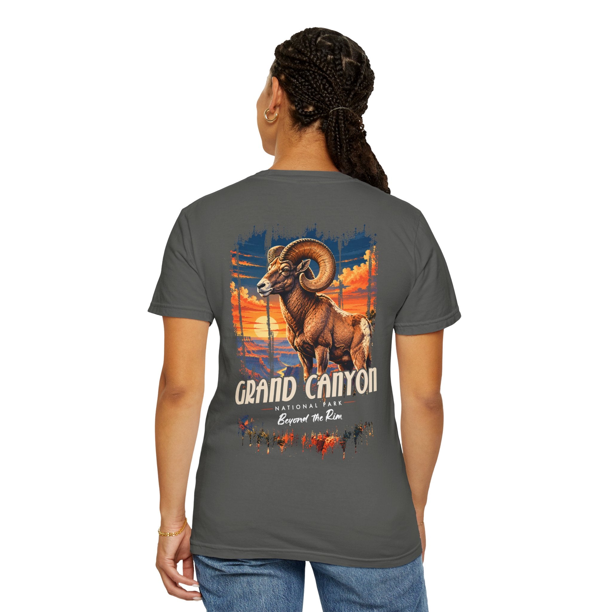Grand Canyon National Park Bighorn Sheep – Beyond the Rim T-Shirt