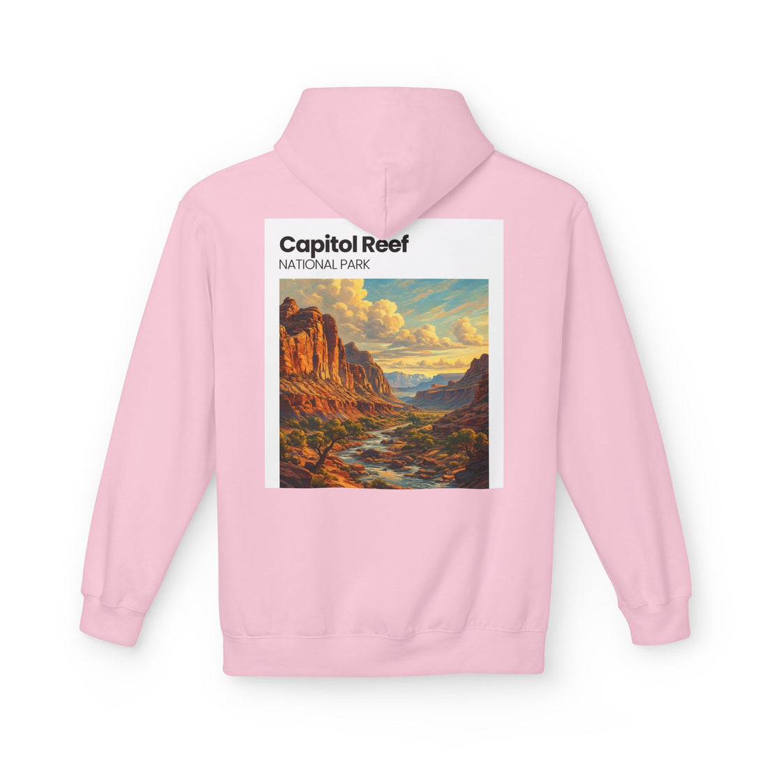 Capitol Reef National Park landscape Hoodie | Utah canyon scenic pullover