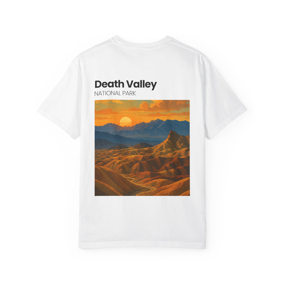 Death Valley National Park landscape T-Shirt | sunset desert scene