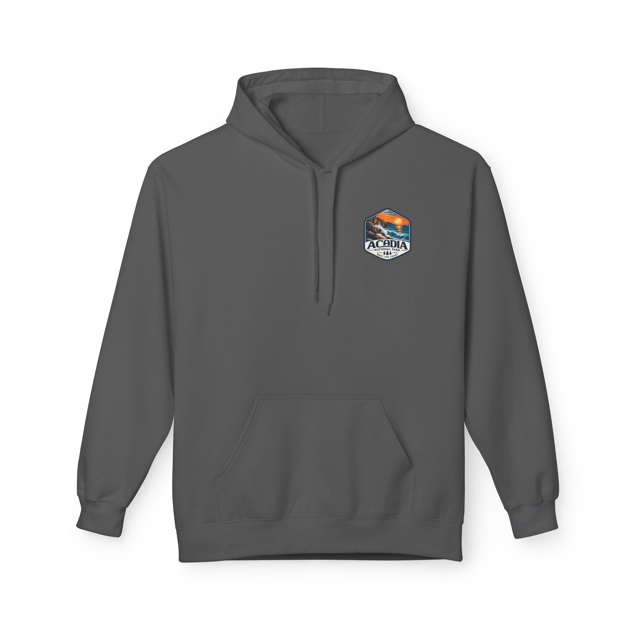 Acadia National Park Rocky Coast Graphic hoodie