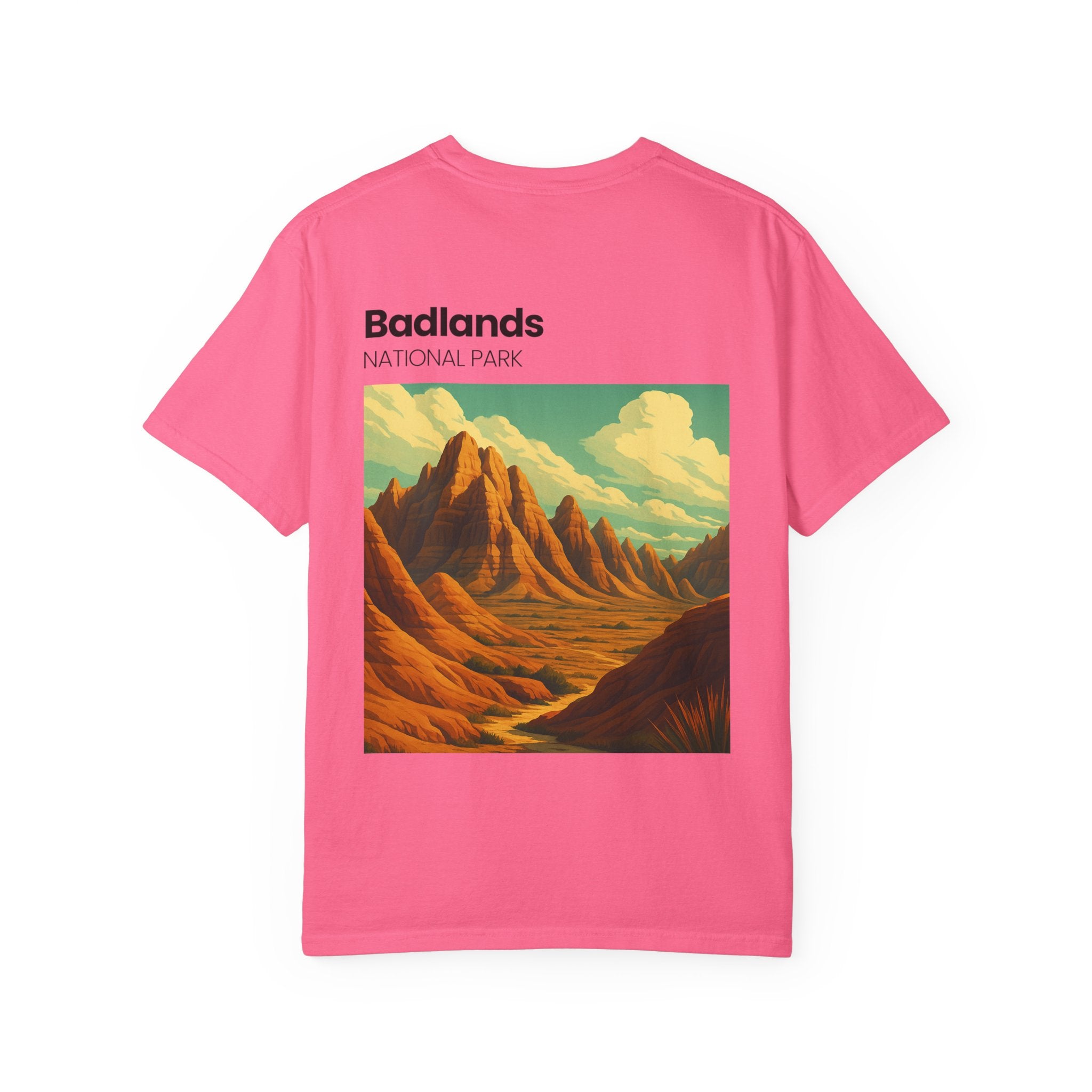 Badlands National Park Landscape T-Shirt | Retro Scenic Tee