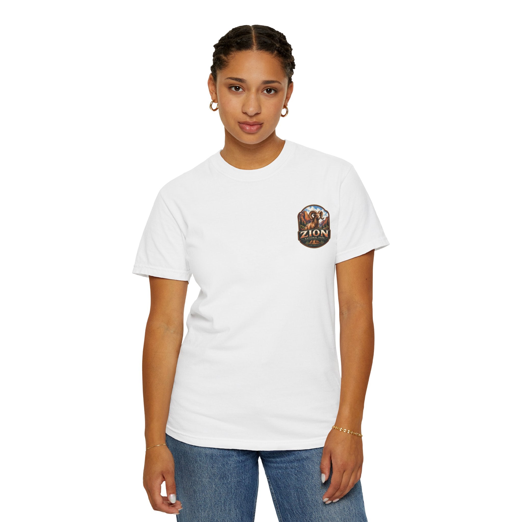 Bighorn Sheep Zion National Park Vintage Graphic T-Shirt