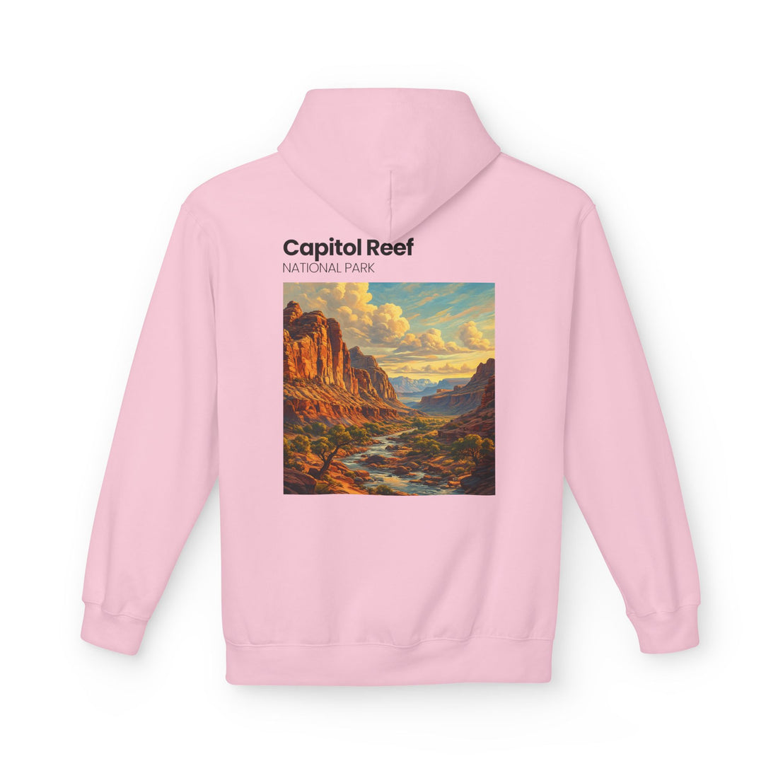 Capitol Reef National Park landscape Hoodie | Utah canyon scenic pullover