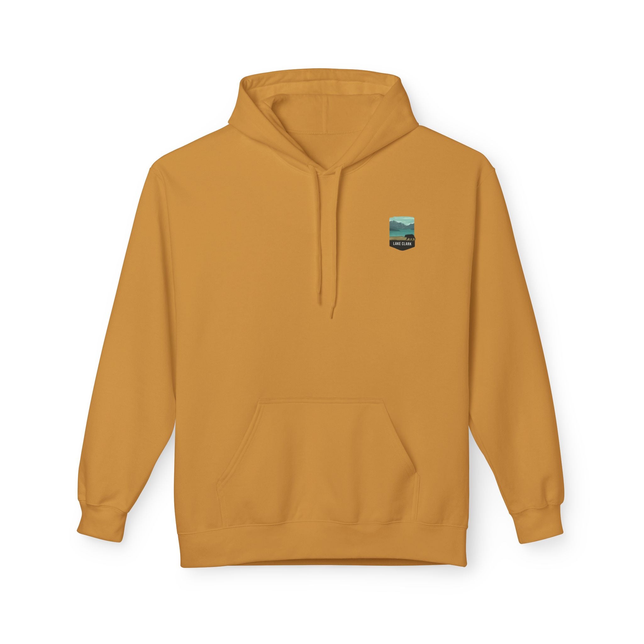 Lake Clark National Park vintage landscape Hoodie | Mountain Lake Seaplane