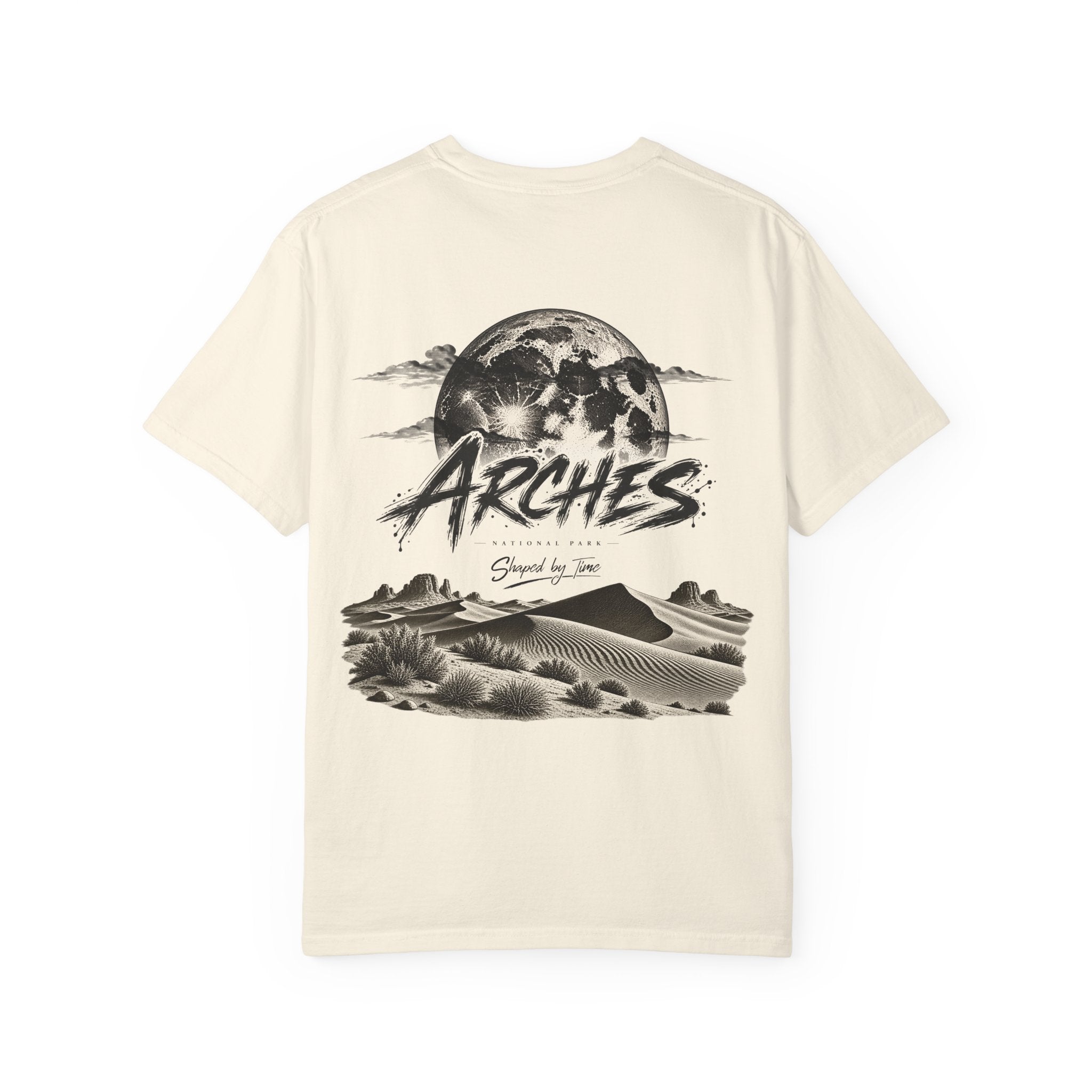 Arches National Park Desert Moon Graphic T-Shirt