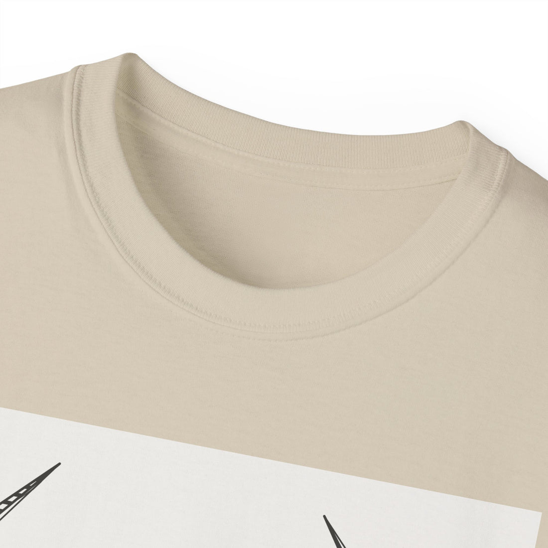 Geometric Deer Graphic Tee - Unisex Ultra Cotton T-Shirt