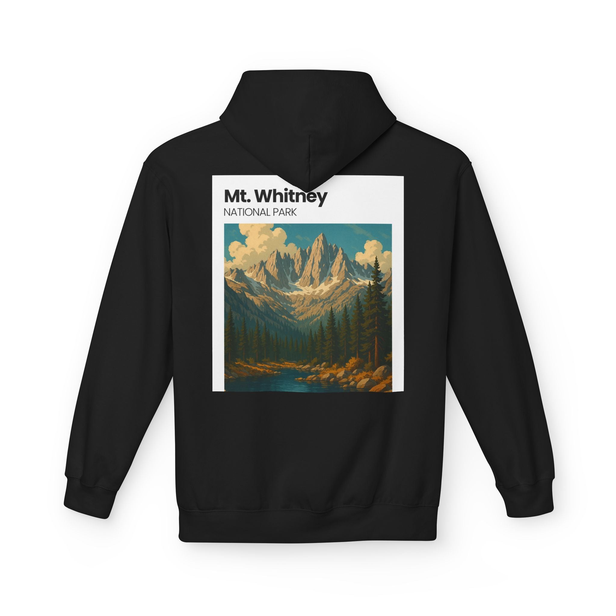 Mt. Whitney National Park hoodie | Mountain landscape sweatshirt