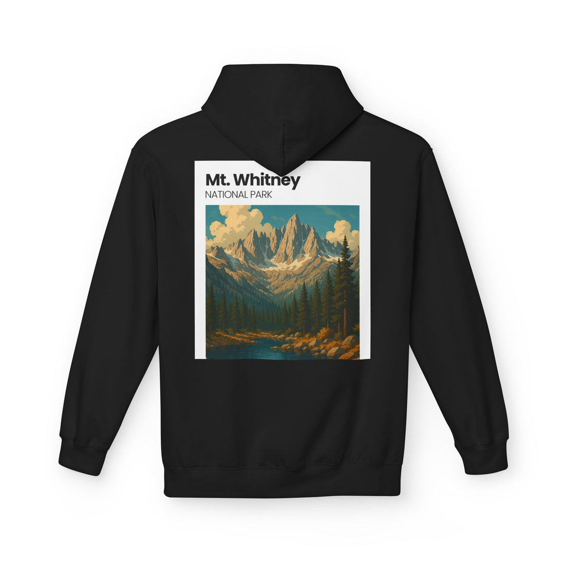 Mt. Whitney National Park hoodie | Mountain landscape sweatshirt