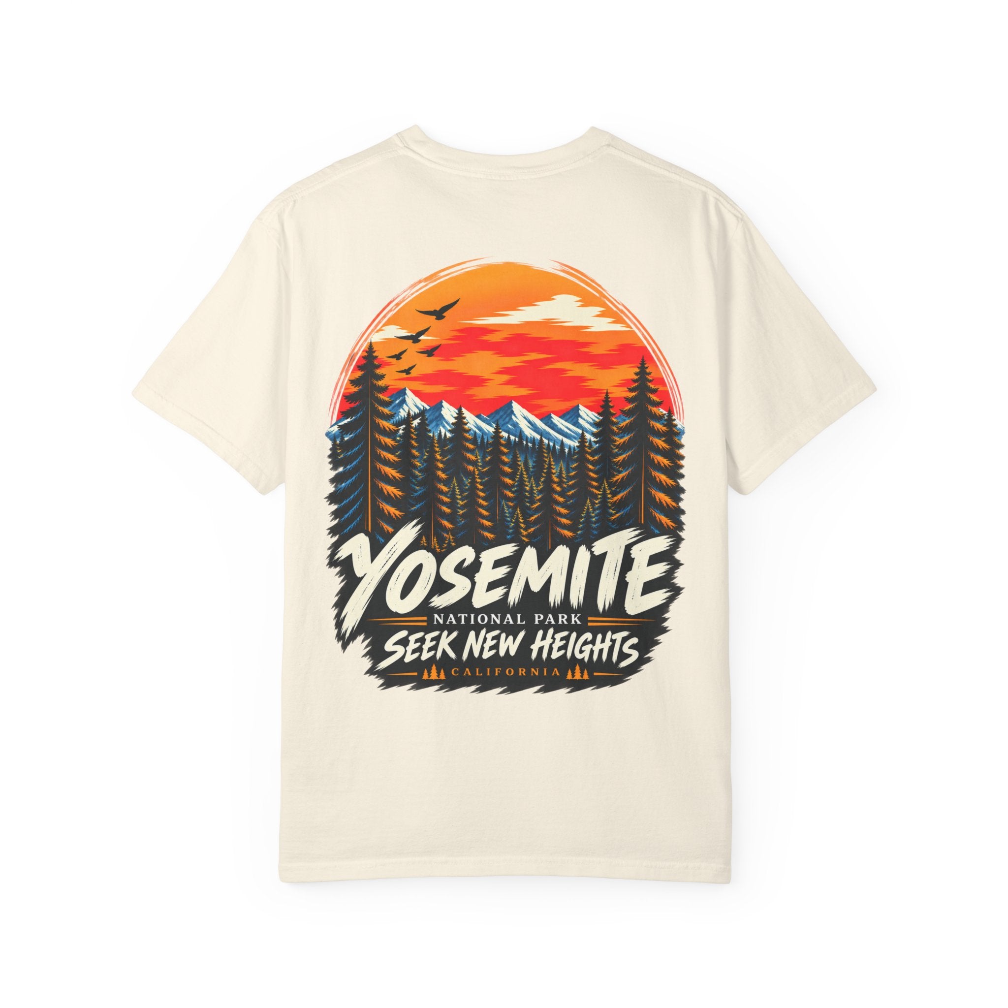 Yosemite National Park Pine Forest – Seek New Heights T-Shirt