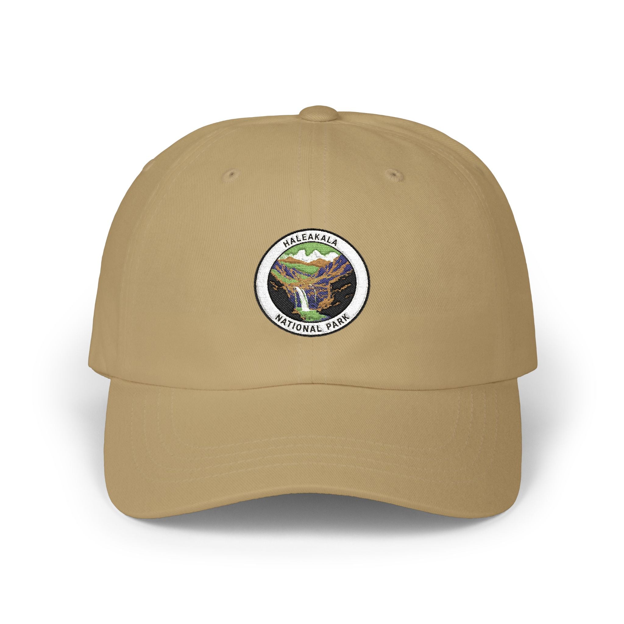 Waterfall Trail Badge Classic Dad Cap | Nature Hiking Outdoors Cap