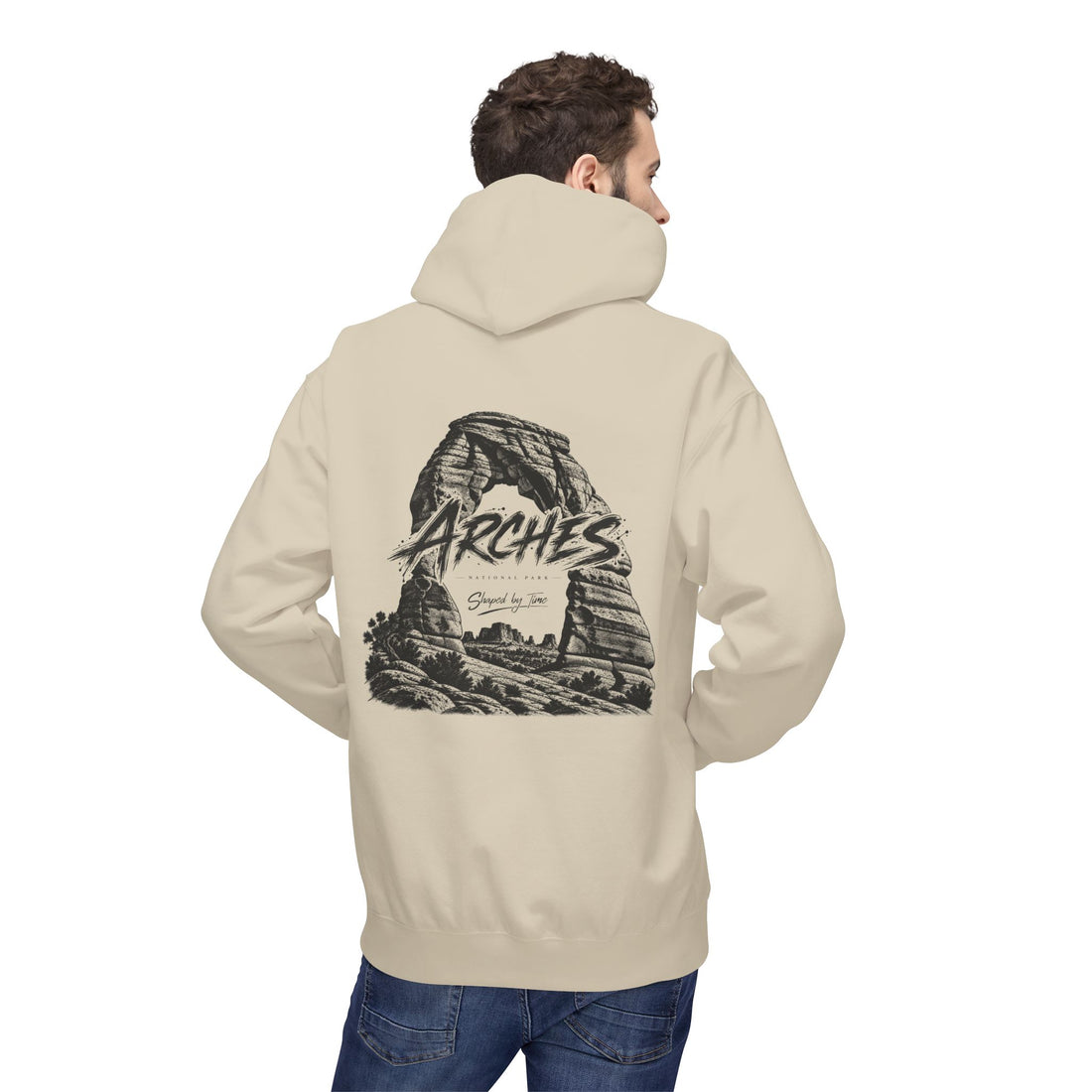 Arches National Park Delicate Arch Graphic Hoodie
