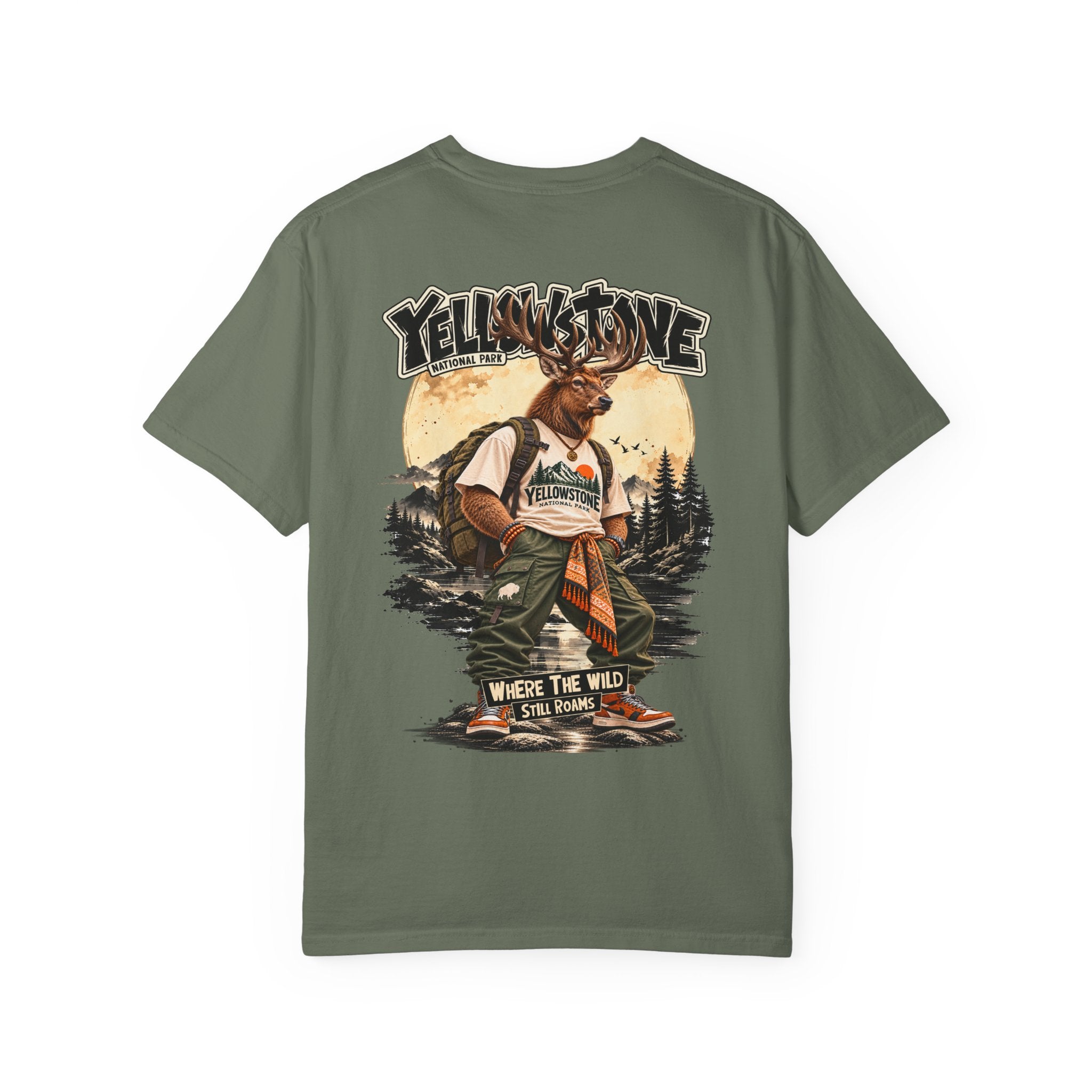 Yellowstone Elk – Where the Wild Still Roams T-Shirt