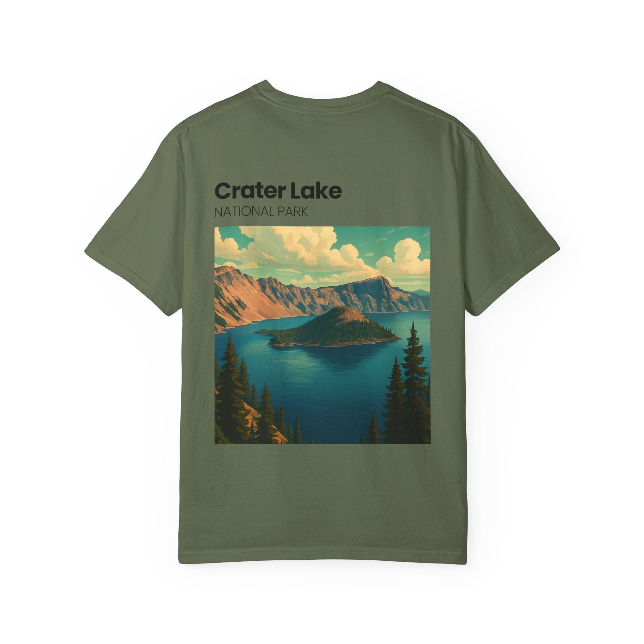 Crater Lake National Park Poster Tee | T-shirt