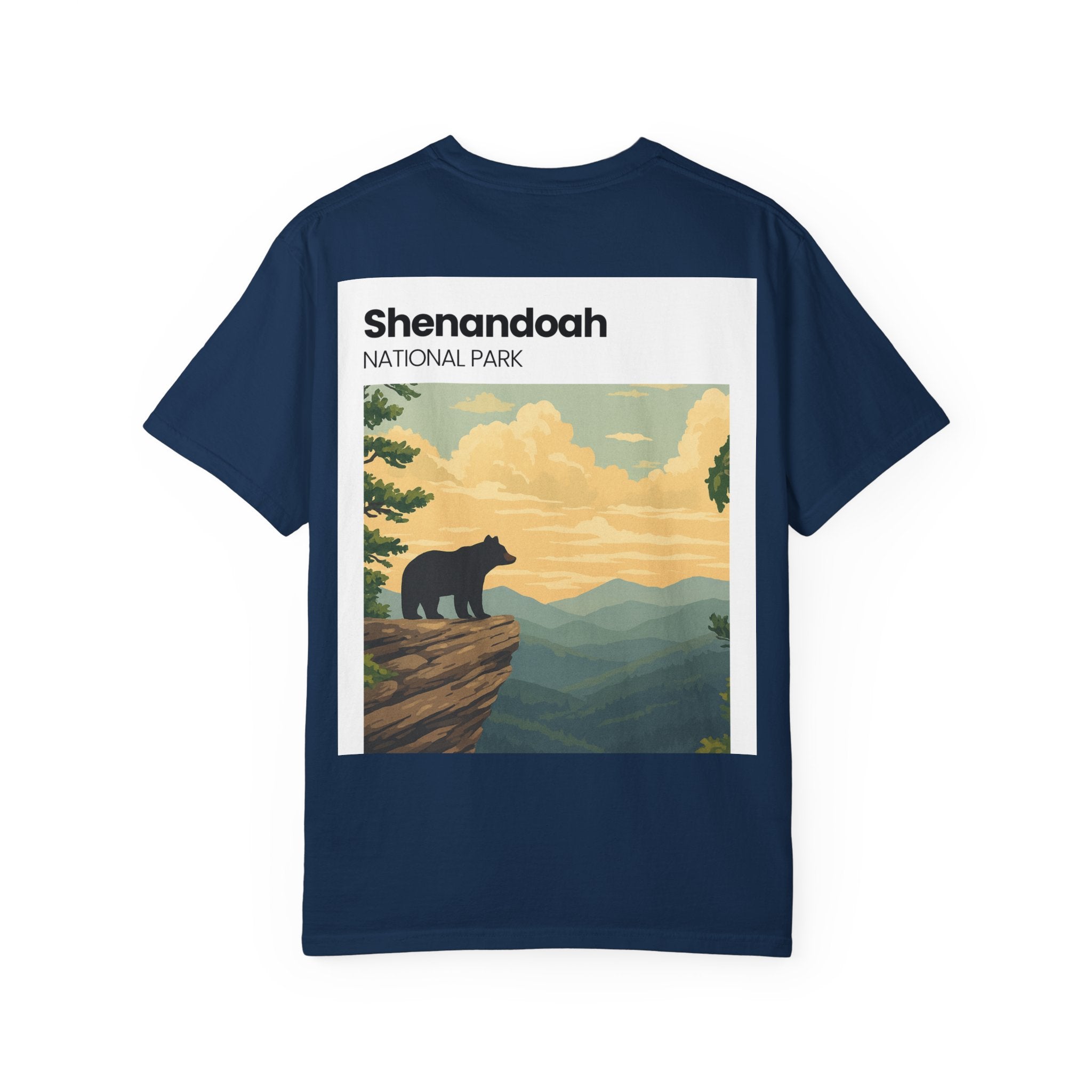 Shenandoah National Park Bear Graphic T-Shirt | Scenic Nature Design