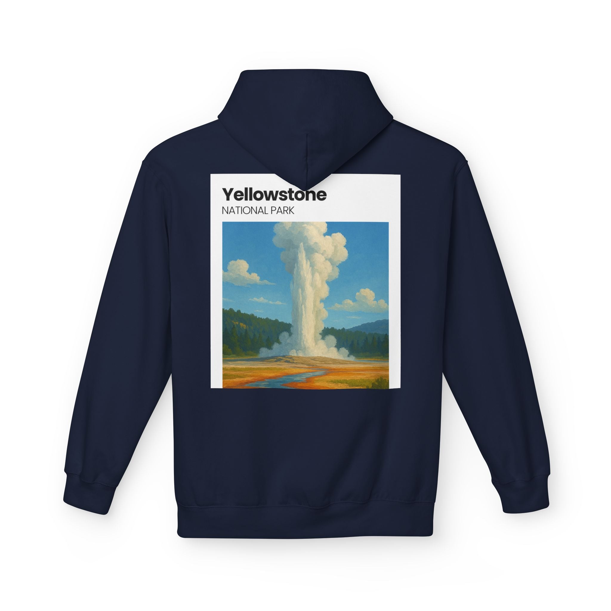 Yellowstone Geyser Hoodie | National Park Travel Pullover