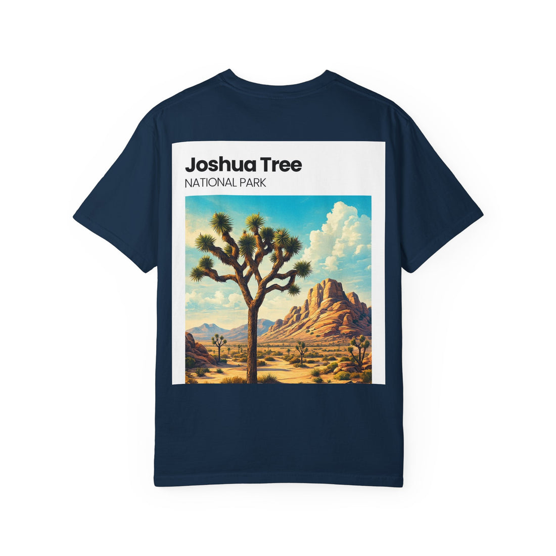 Joshua Tree National Park Vintage Landscape T-Shirt | Desert Scene Tee