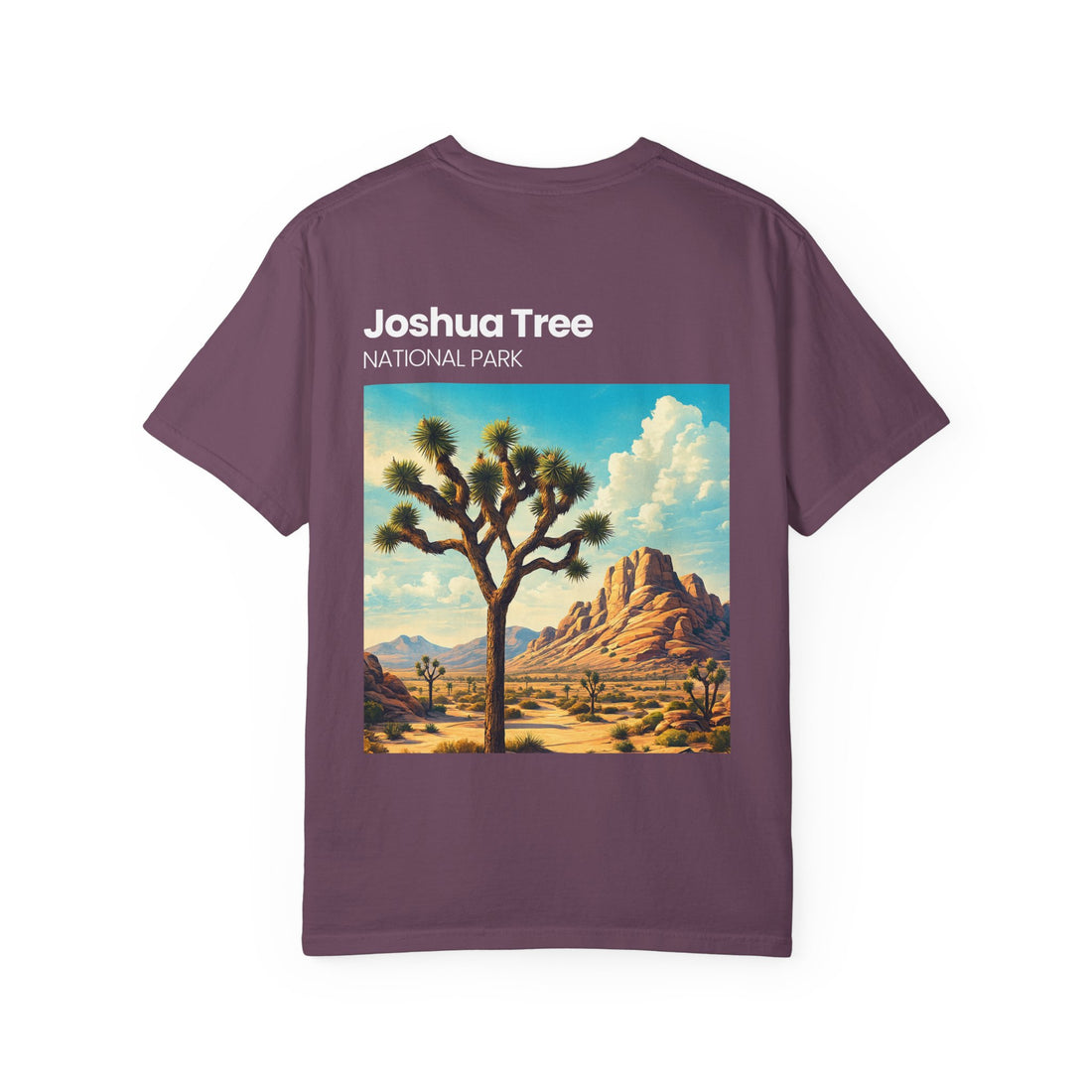 Joshua Tree National Park Vintage Landscape T-Shirt | Desert Scene Tee