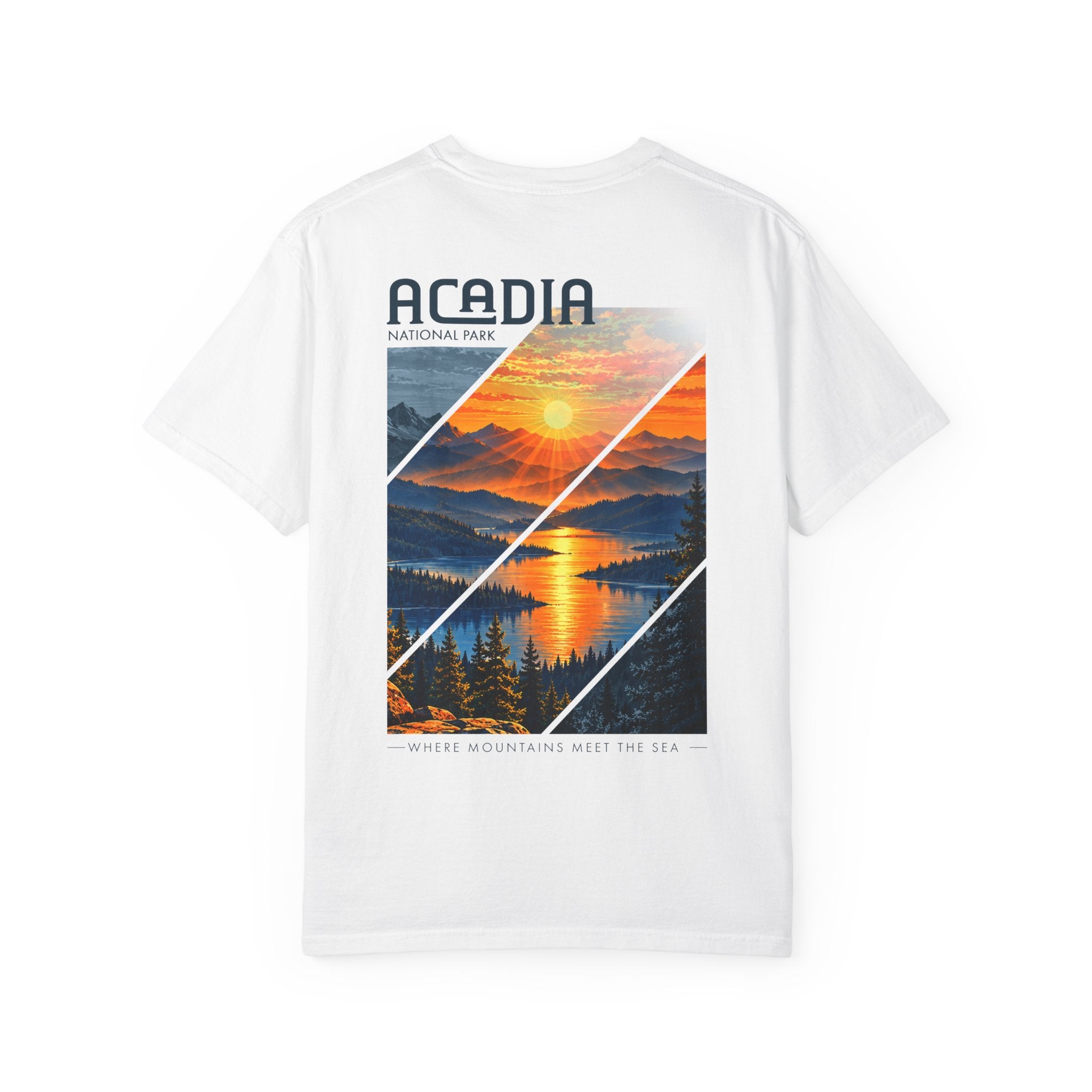 Acadia National Park Sunrise Graphic T-Shirt