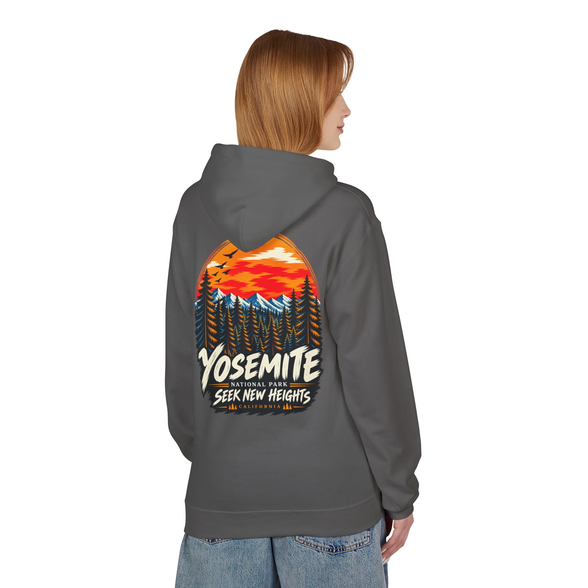 Yosemite National Park Pine Forest – Seek New Heights Hoodie