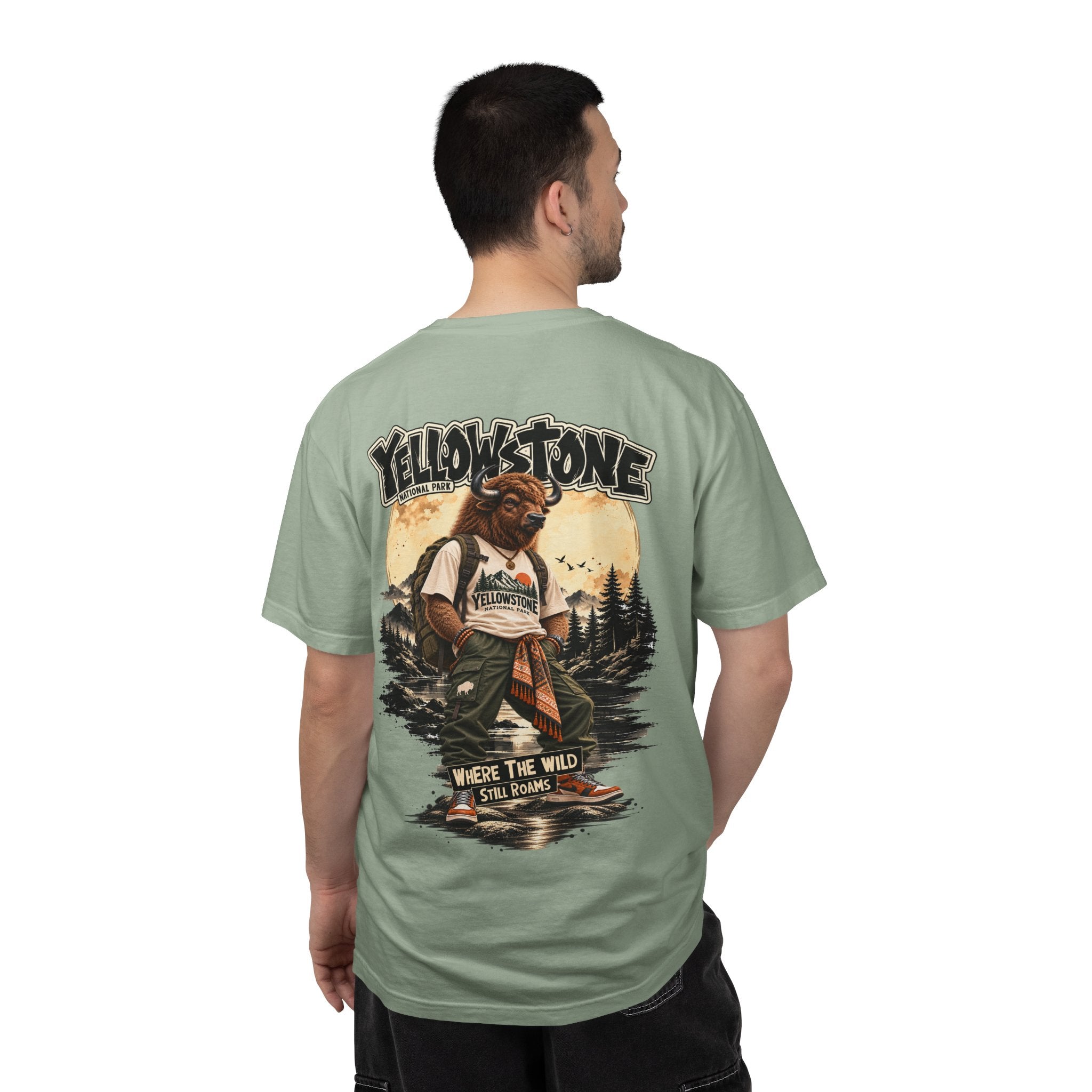Yellowstone Bison – Where the Wild Still Roams T-Shirt