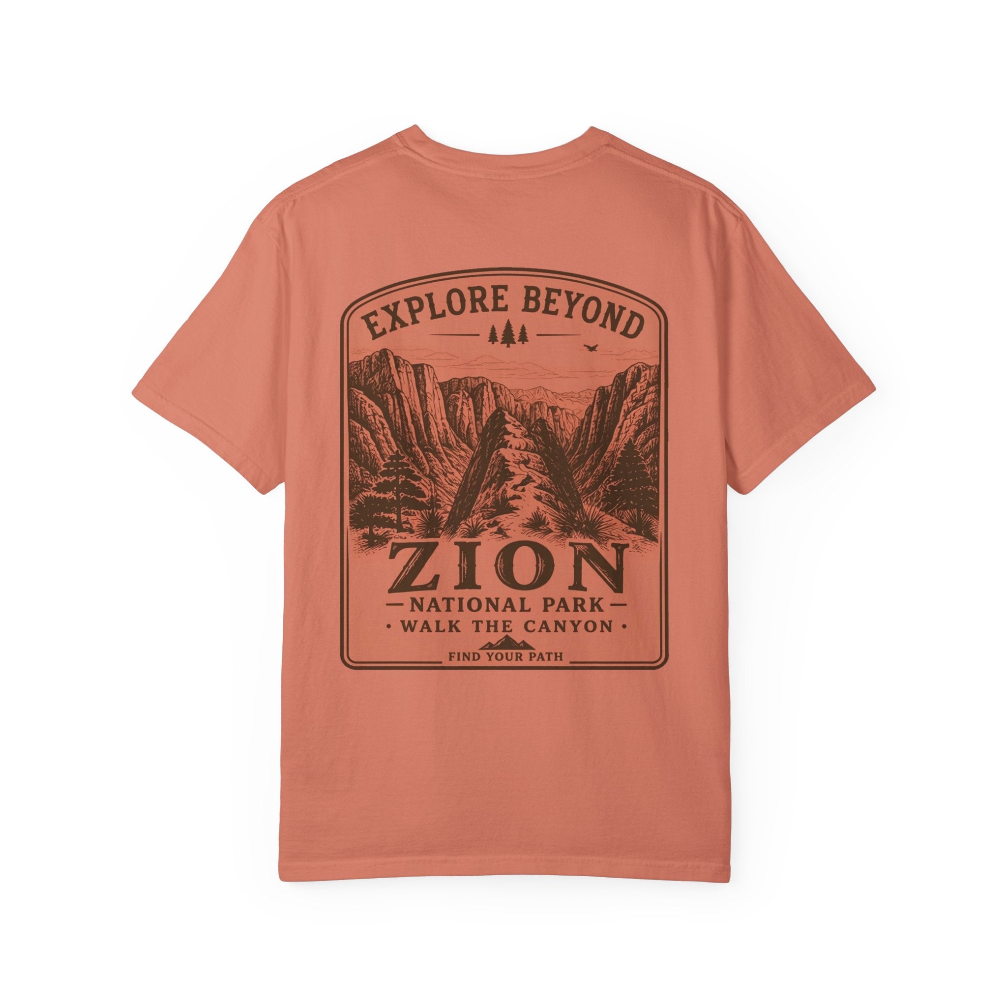 Angels Landing Zion National Park Vintage Graphic T-Shirt