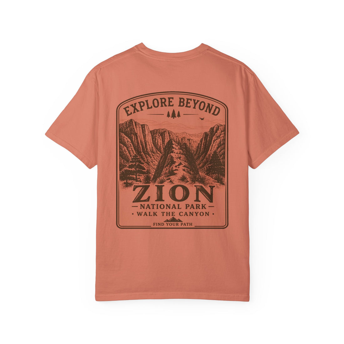 Angels Landing Zion National Park Vintage Graphic T-Shirt