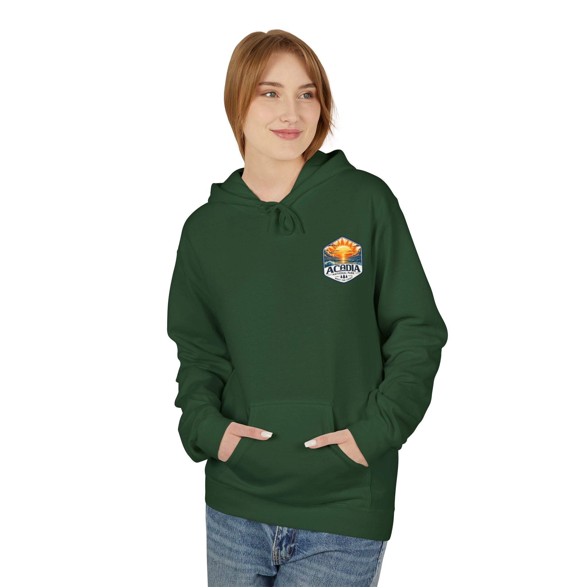 Acadia National Park Sunrise Graphic Hoodie