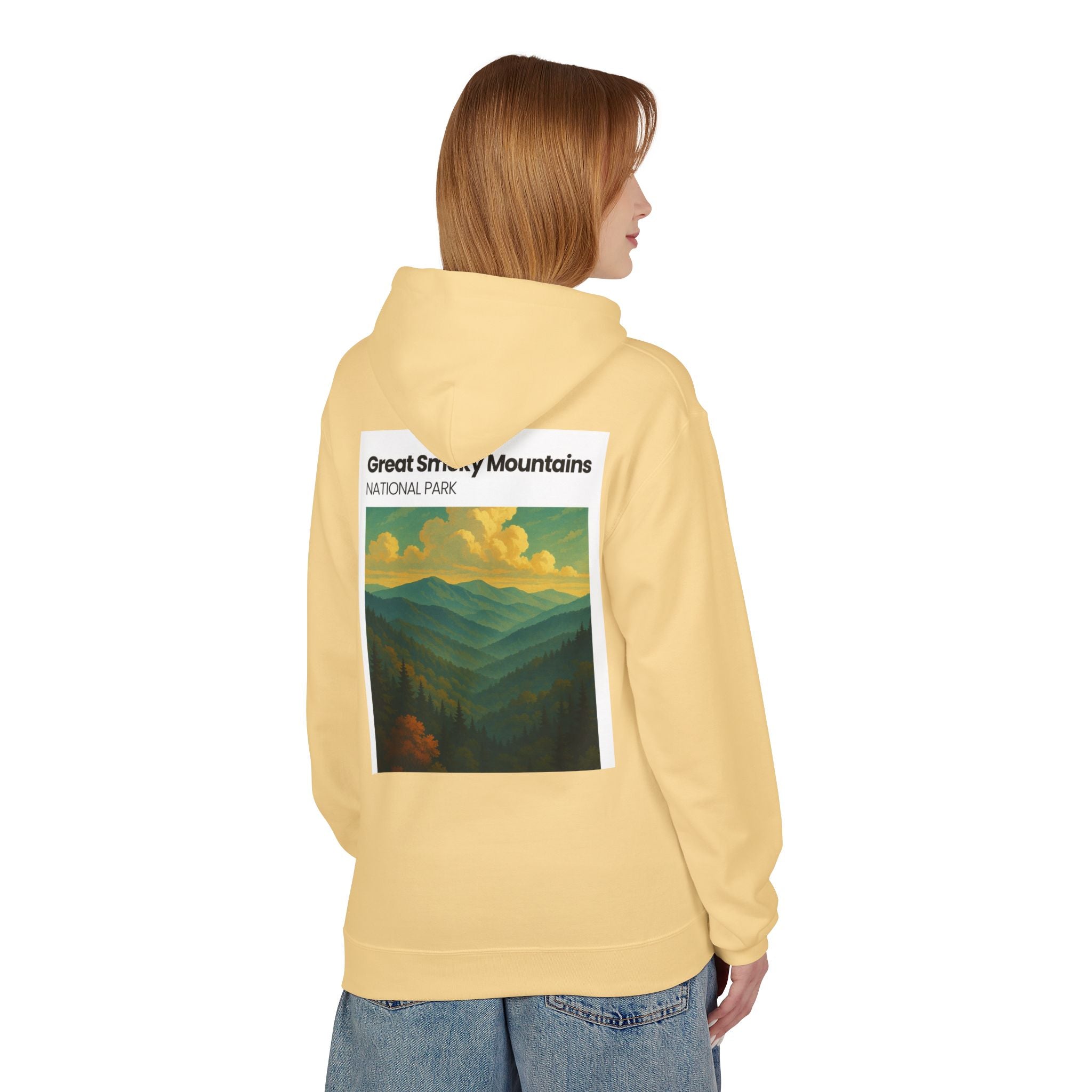 Great Smoky Mountains landscape hoodie | National Park pullover