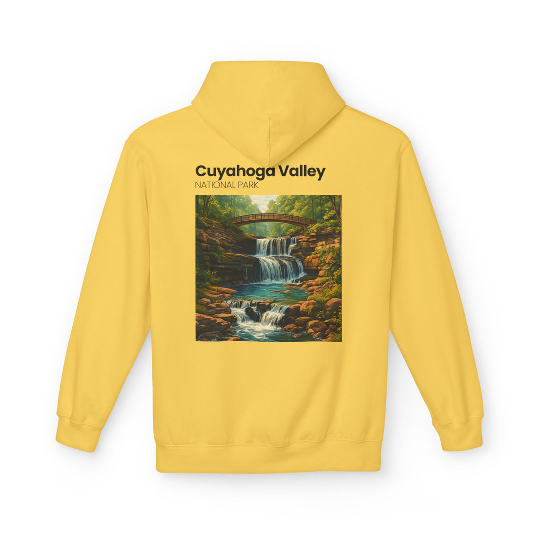 Cuyahoga Valley Waterfall Hoodie | National Park Nature Sweatshirt