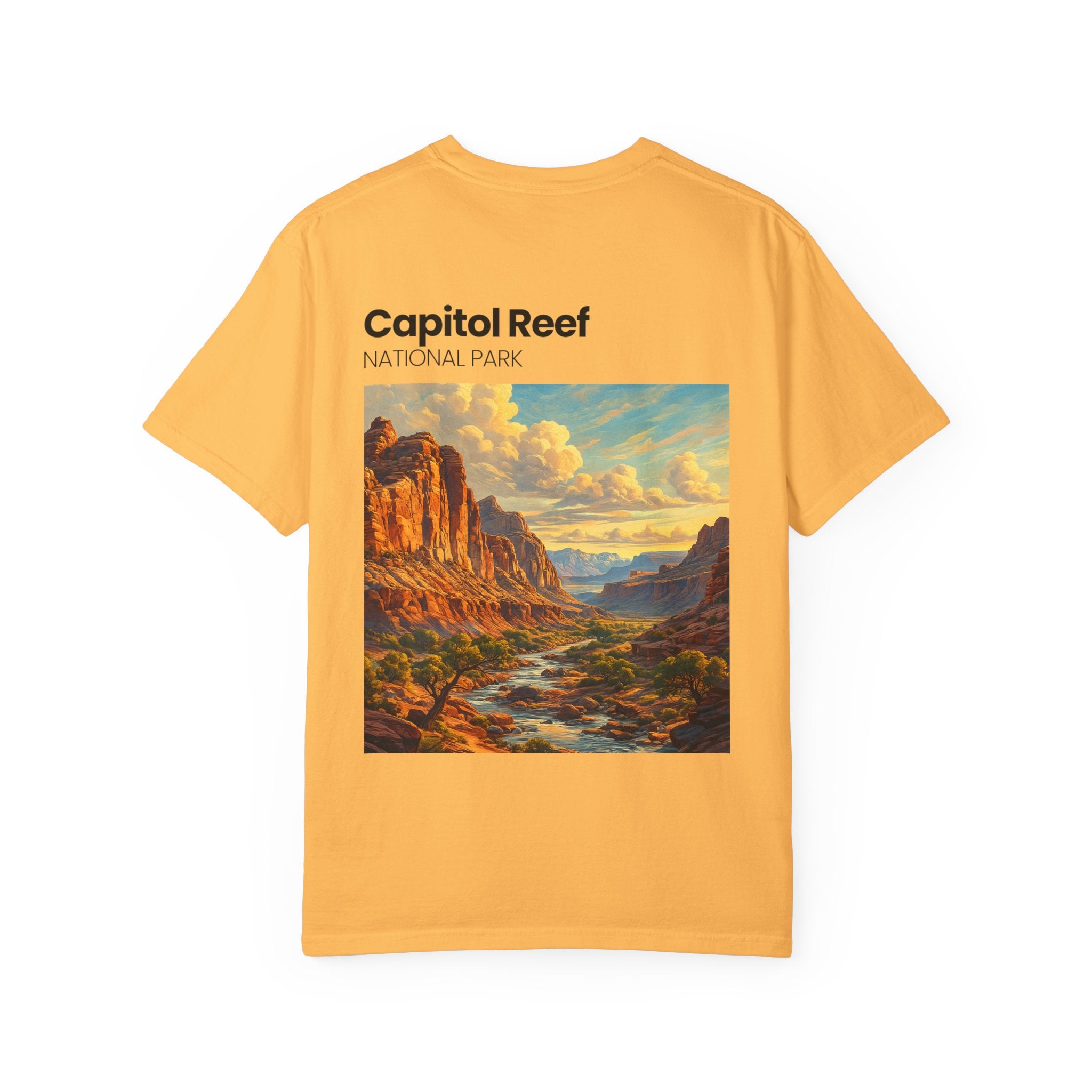 Capitol Reef National Park landscape T-Shirt | Scenic Utah canyon tee