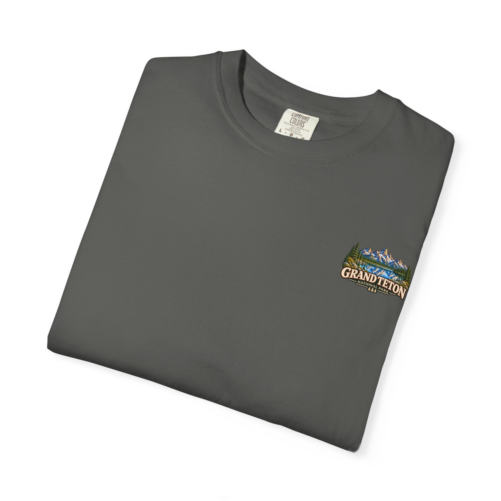 Grand Teton National Park Lake Reflection Graphic T-Shirt