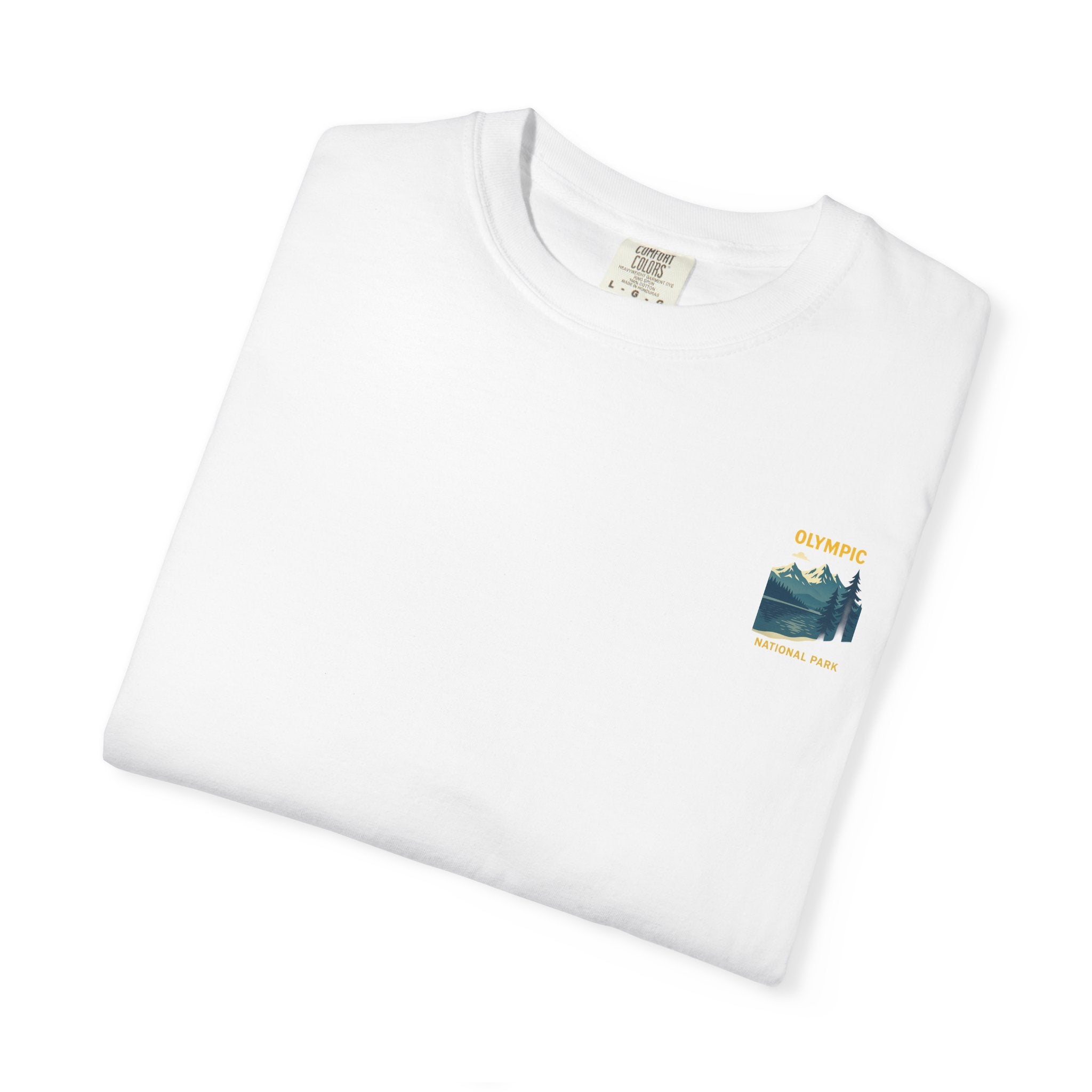 Olympic National Park landscape T-Shirt | mountain lake forest tee