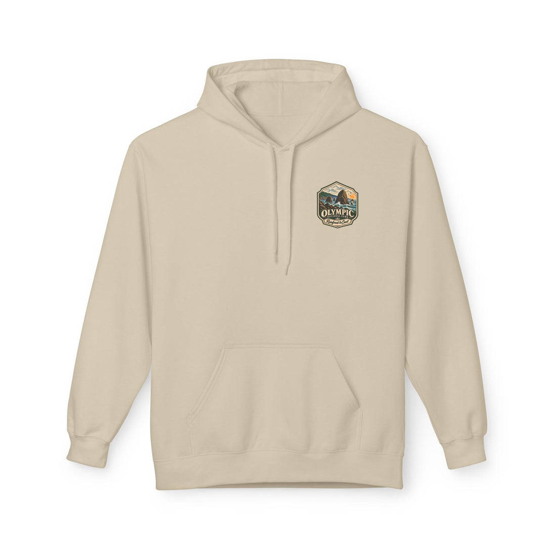 Olympic National Park Sea Stacks Graphic Hoodie