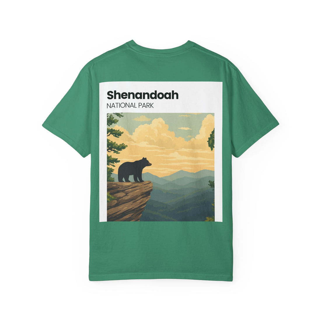 Shenandoah National Park Bear Graphic T-Shirt | Scenic Nature Design