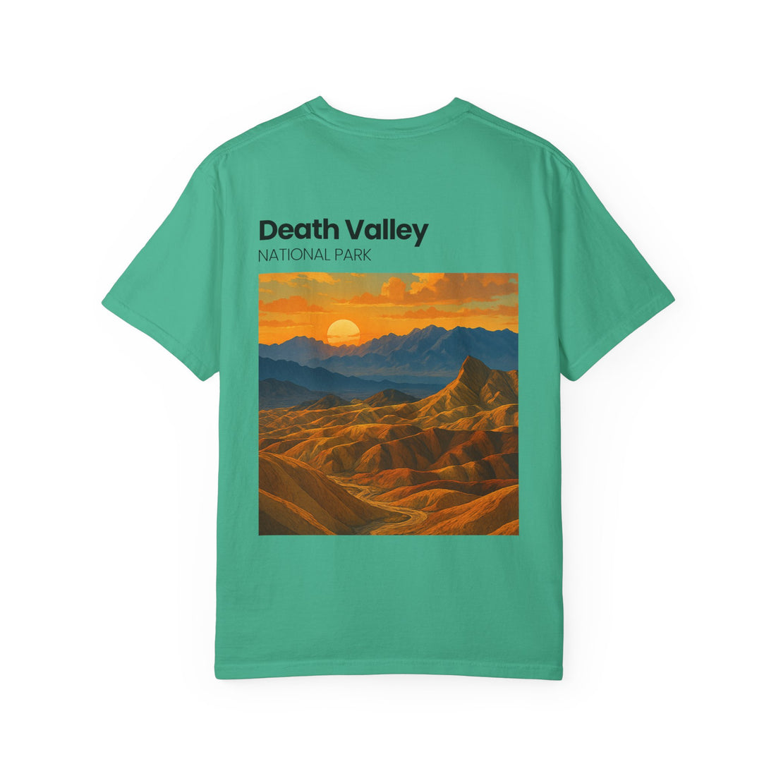 Death Valley National Park landscape T-Shirt | sunset desert scene