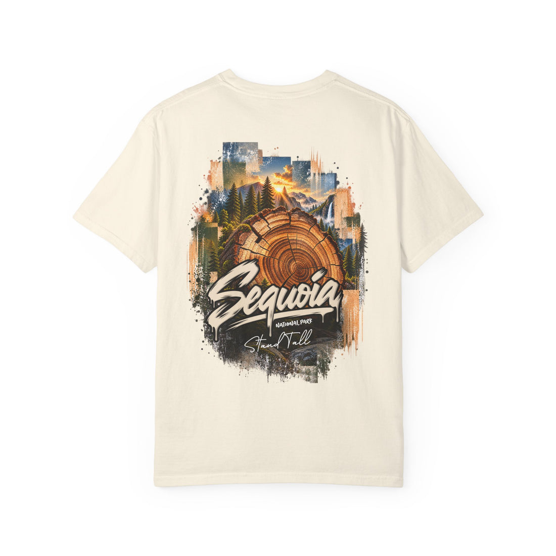 Sequoia National Park – Tree Rings Stand Tall Graphic T-Shirt