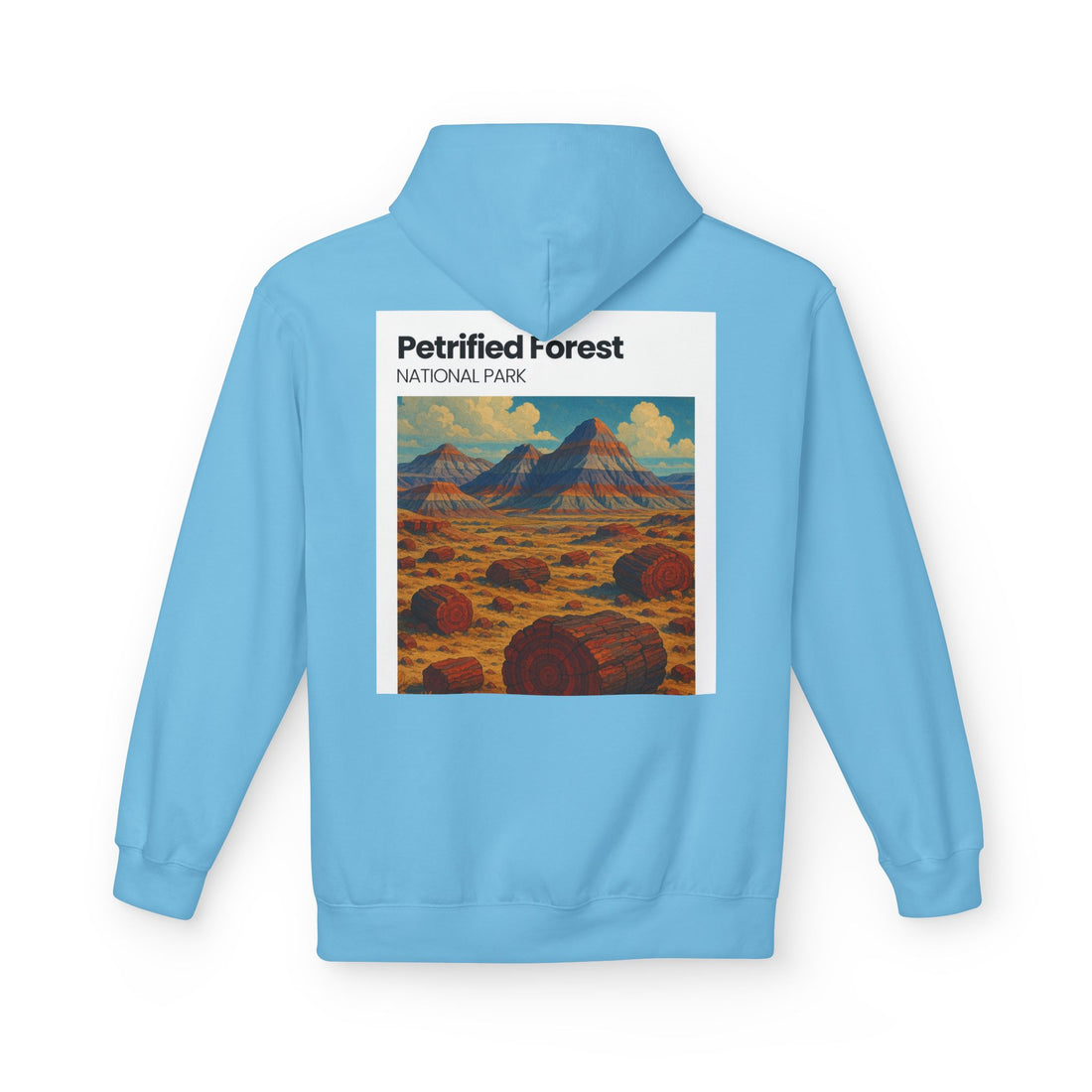 Petrified Forest National Park Hoodie | Vintage Desert Landscape