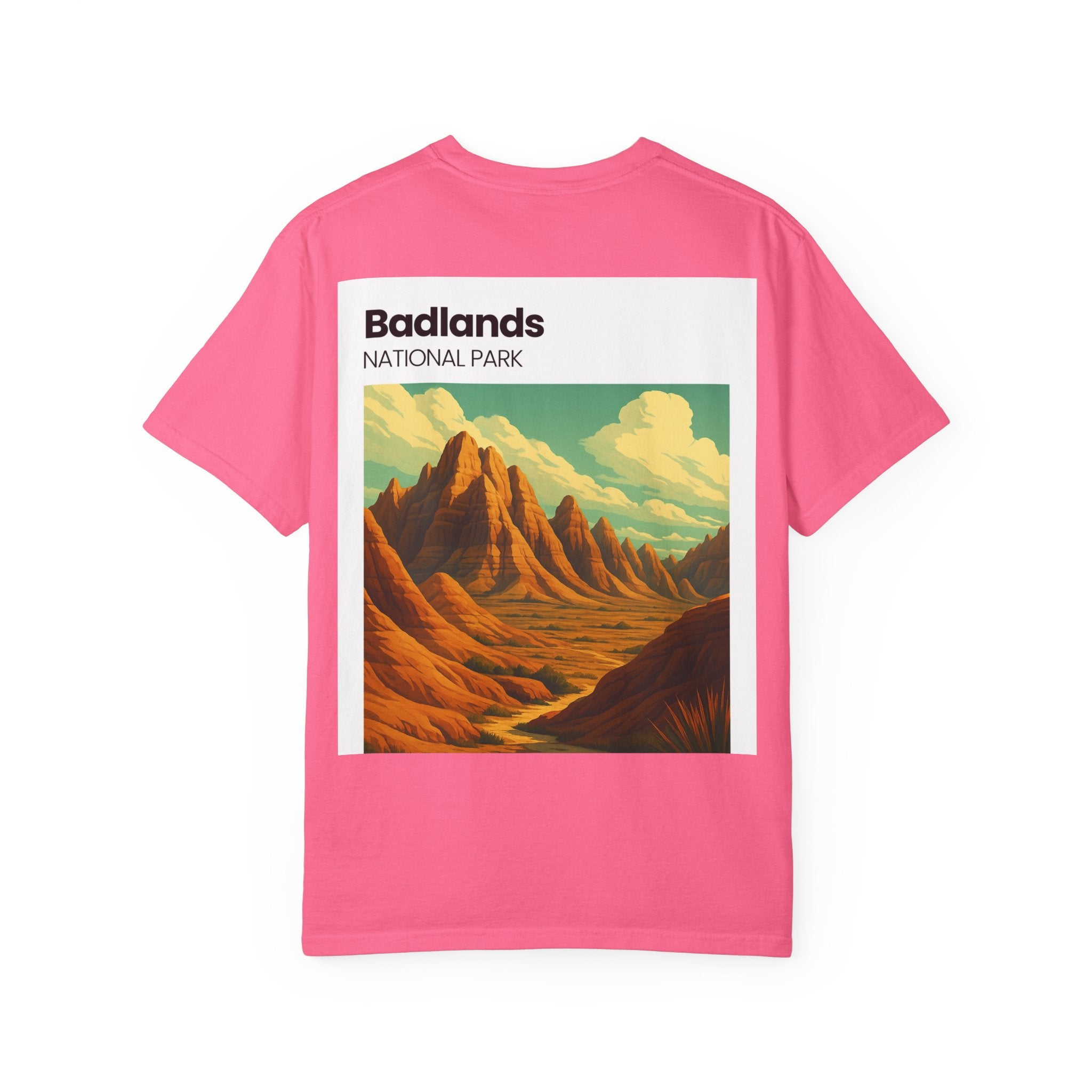 Badlands National Park Landscape T-Shirt | Retro Scenic Tee