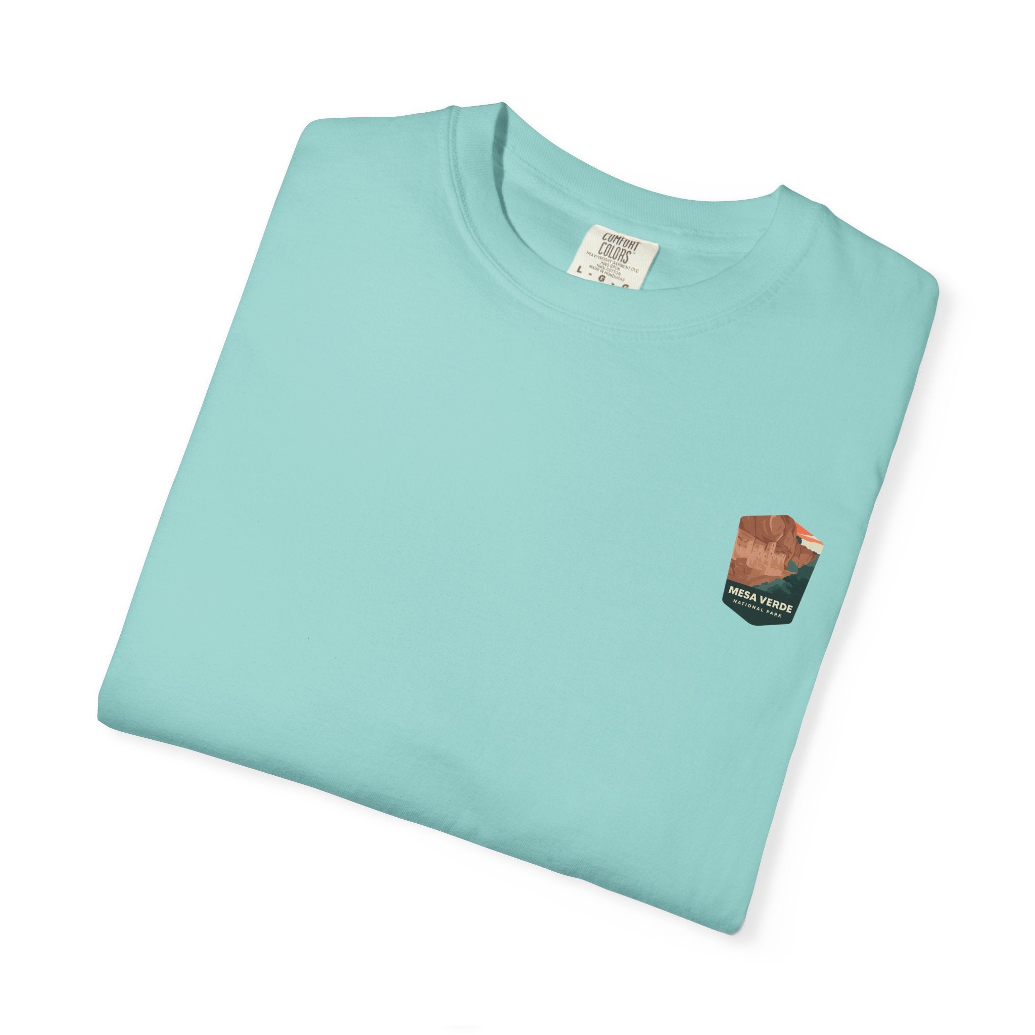 Mesa Verde National Park T-Shirt | Cliff Dwelling Vintage Poster Design