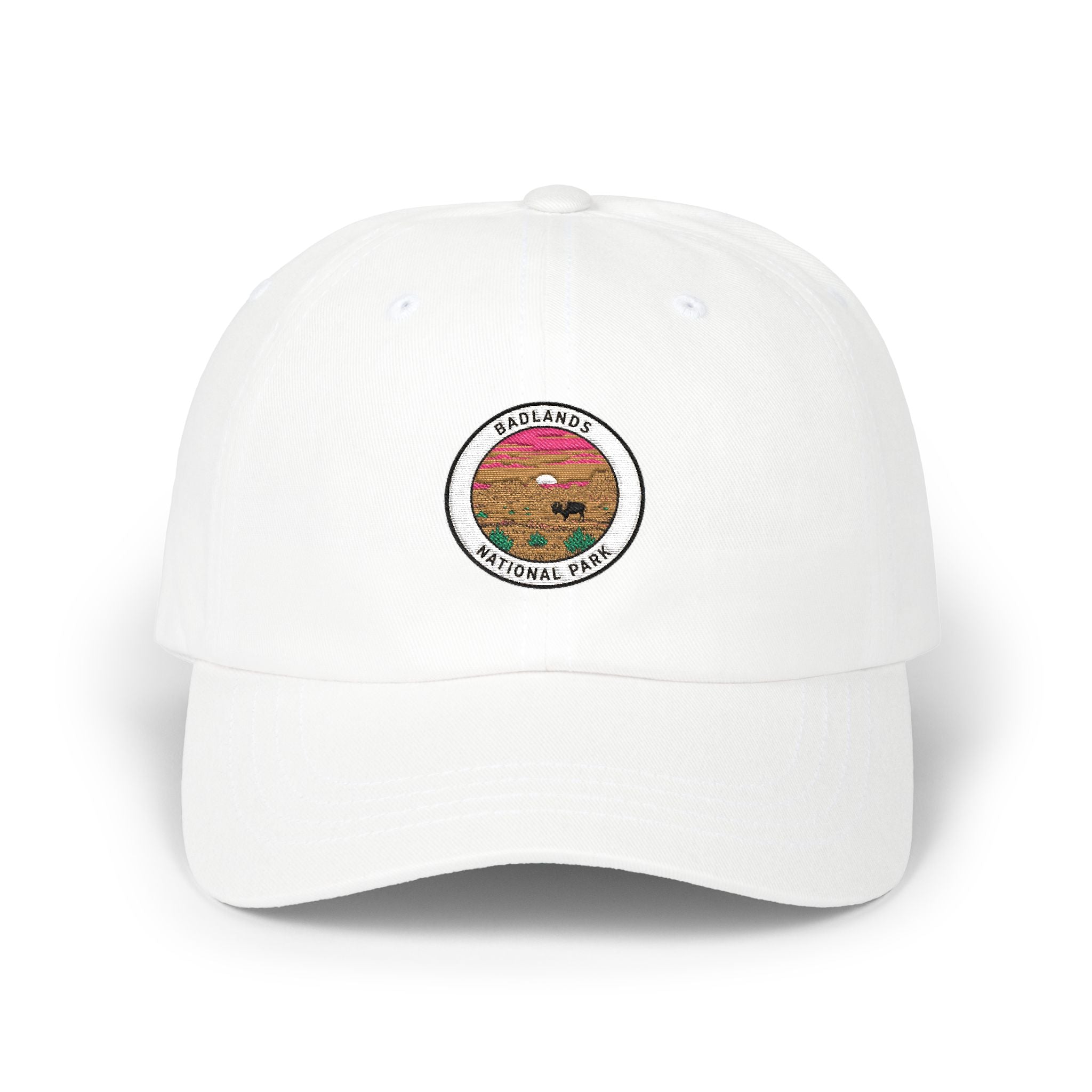 National Park Sunset Patch Classic Dad Cap | Outdoor Hiking Hat