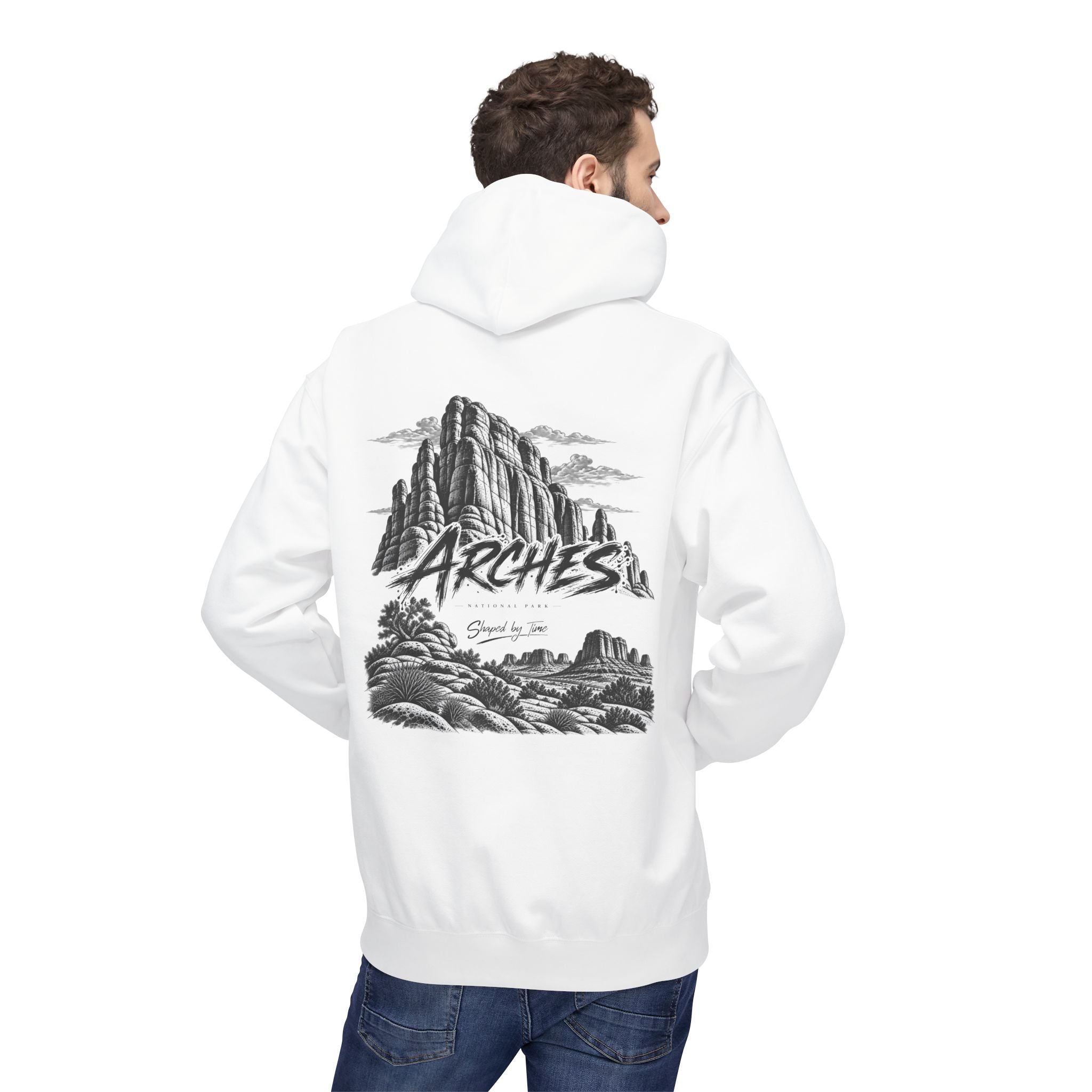 Arches National Park Red Rock Graphic Hoodie