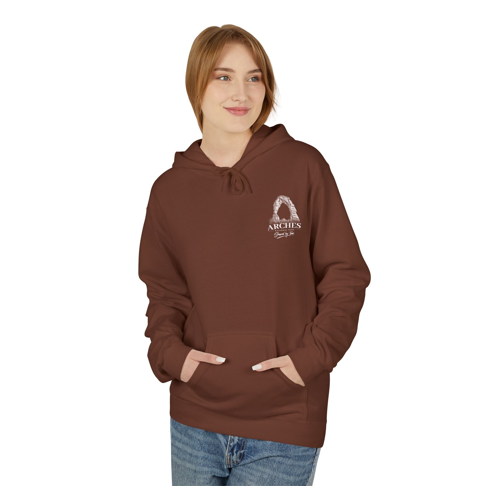 Arches National Park Delicate Arch Graphic Hoodie