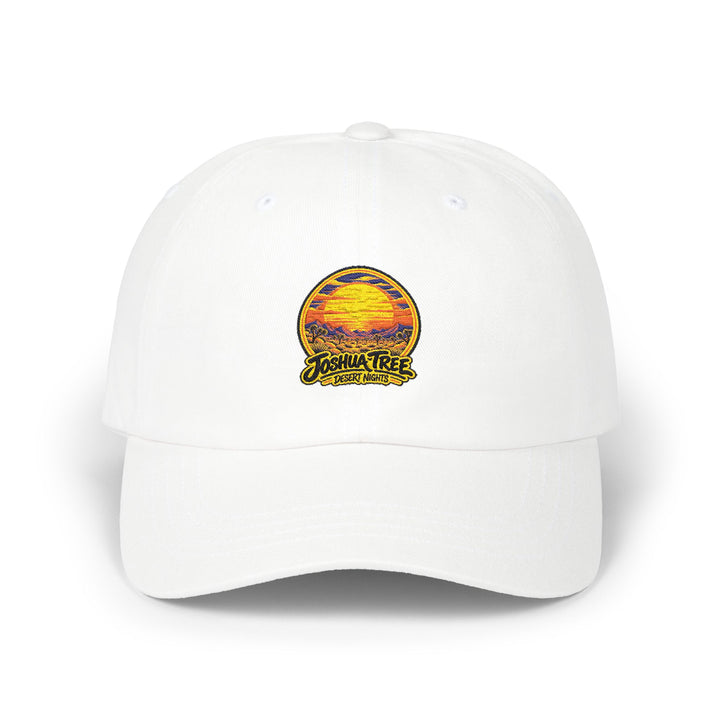 Joshua Tree National Park – Desert Sunset | Round Logo Dad Cap