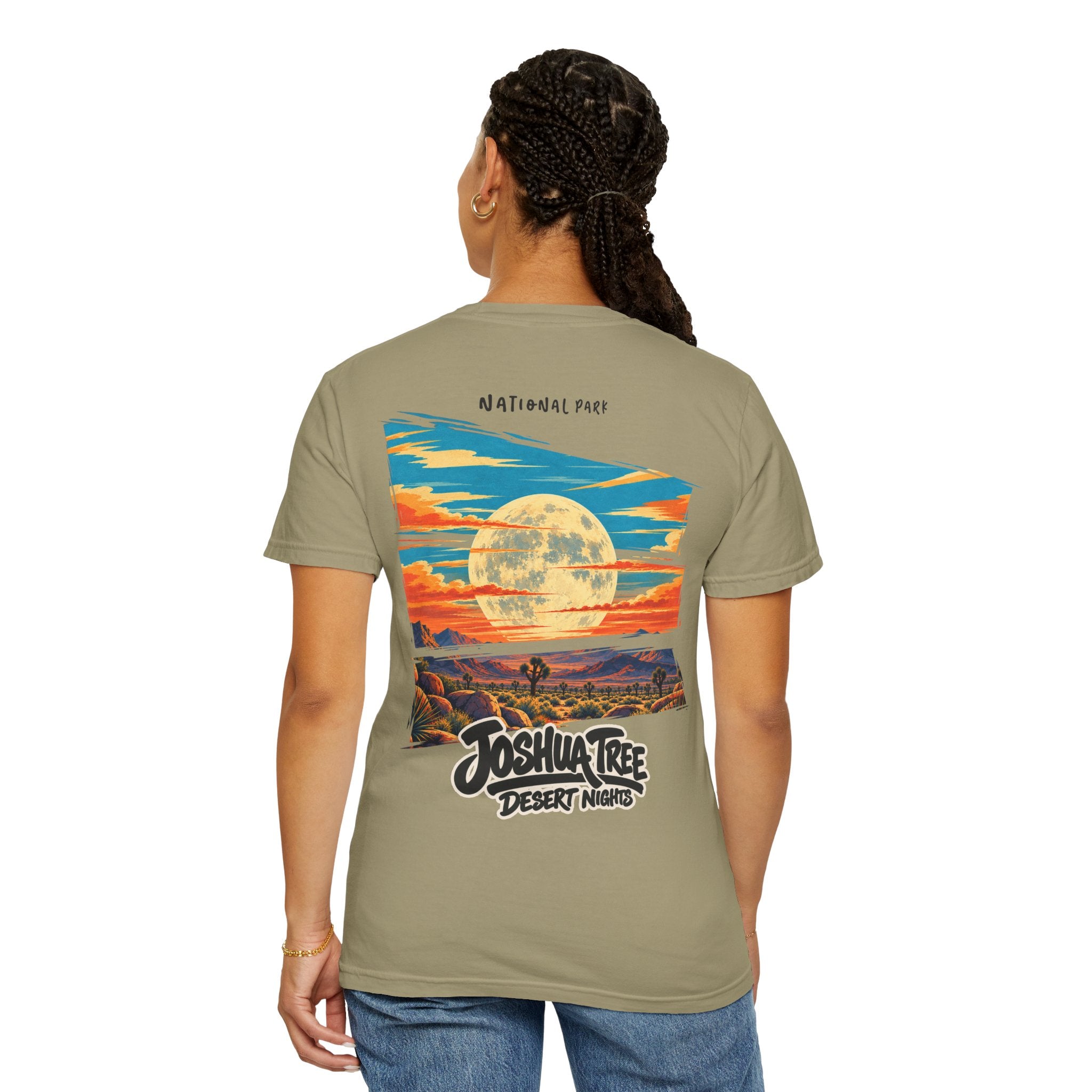 Joshua Tree National Park – Moon Graphic T-Shirt