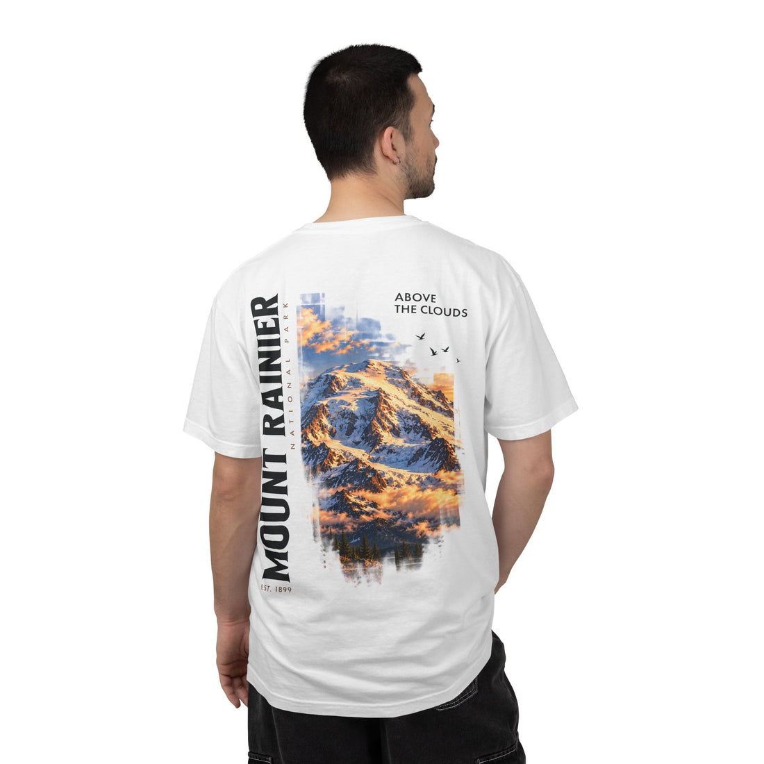 Mount Rainier National Park – Rainier Peak Graphic T-Shirt