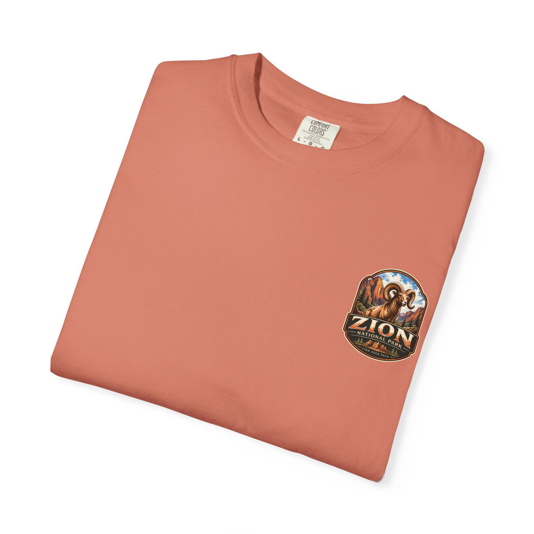 Bighorn Sheep Zion National Park Vintage Graphic T-Shirt